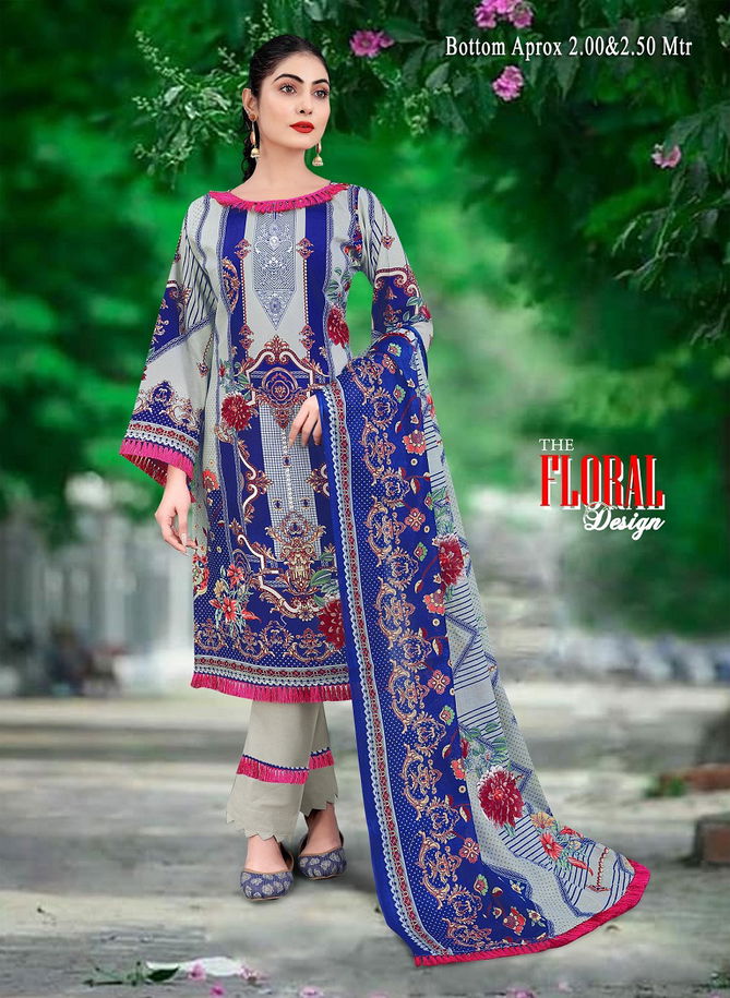 Paridhan Sufiya Vol 1 Casual Wear Wholesale Karachi Cotton Dress Material